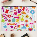 hipster kawaii  Cosmetic Bag (XXXL)