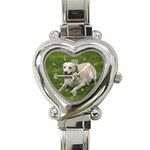 Labrador Retriever Dog M1 Heart Italian Charm Watch