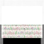 Rainbow Music Notes Jigsaw Puzzle (Rectangular)