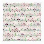 Rainbow Music Notes Medium Glasses Cloth