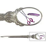 Scissors and Comb-Purple Letter Opener