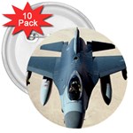 F-16 Fighting Falcon 3  Button (10 pack)