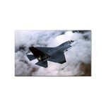 LOCKHEED MARTIN X-35, Joint Strike Fighter Sticker (Rectangular)