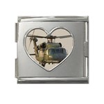 HH-60G Pave Hawk Mega Link Heart Italian Charm (18mm)