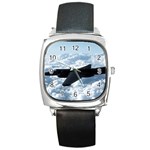 U-2 Dragon Lady Square Metal Watch