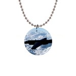 U-2 Dragon Lady 1  Button Necklace