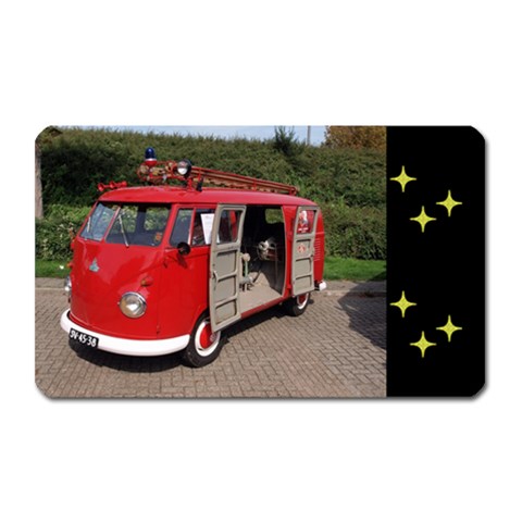 buss Magnet (Rectangular) from ArtsNow.com Front