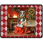 xmas0031 Fleece Blanket (Medium)