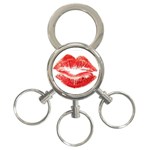 lips 3-Ring Key Chain