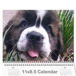 Claude 18 month calendar 2018-2019 Wall Calendar 11  x 8.5  (18 Months)