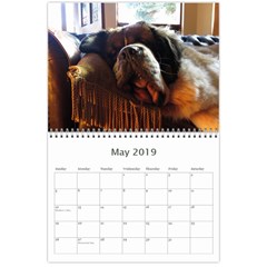 Claude 18 month calendar 2018 May 2019