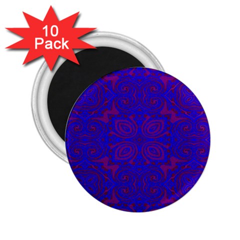 Purple Pilick2 2.25  Magnet (10 pack) from ArtsNow.com Front