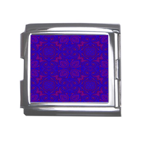 Purple Pilick2 Mega Link Italian Charm (18mm) from ArtsNow.com Front