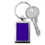 Purple Pilick2 Key Chain (Rectangle)