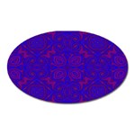 Purple Pilick2 Magnet (Oval)