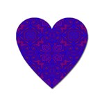 Purple Pilick2 Magnet (Heart)
