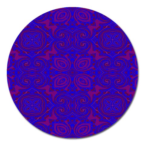 Purple Pilick2 Magnet 5  (Round) from ArtsNow.com Front