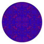 Purple Pilick2 Magnet 5  (Round)