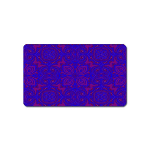Purple Pilick2 Magnet (Name Card) from ArtsNow.com Front