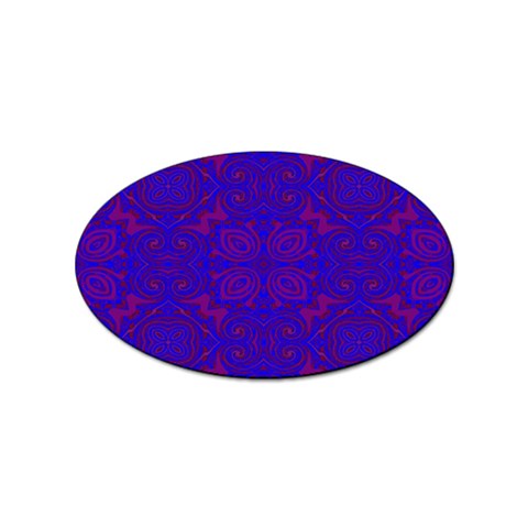 Purple Pilick2 Sticker Oval (100 pack) from ArtsNow.com Front