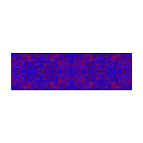 Purple Pilick2 Sticker Bumper (100 pack) from ArtsNow.com Front