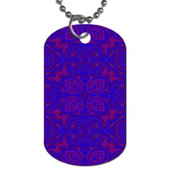Purple Pilick2 Dog Tag (Two Sides) from ArtsNow.com Back