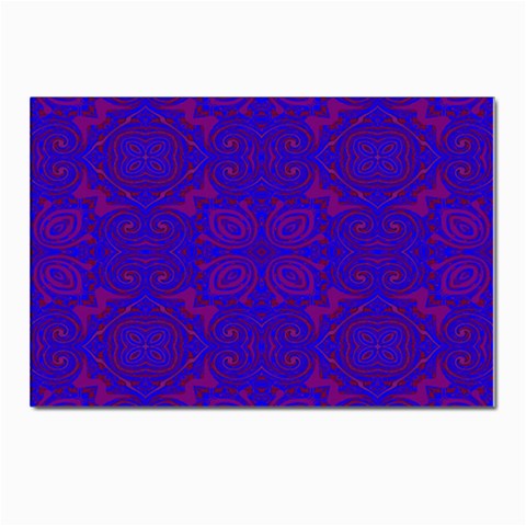 Purple Pilick2 Postcards 5  x 7  (Pkg of 10) from ArtsNow.com Front