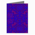 Purple Pilick2 Greeting Card