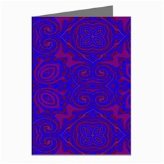 Purple Pilick2 Greeting Cards (Pkg of 8) from ArtsNow.com Left