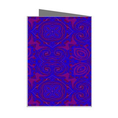 Purple Pilick2 Mini Greeting Card from ArtsNow.com Right