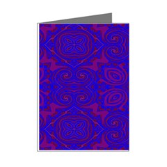 Purple Pilick2 Mini Greeting Cards (Pkg of 8) from ArtsNow.com Right