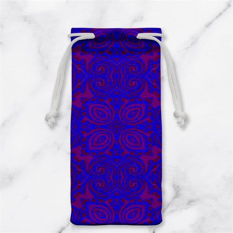 Purple Pilick2 Jewelry Bag from ArtsNow.com Front