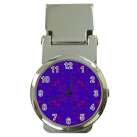 Purple Pilick2 Money Clip Watch from ArtsNow.com Front