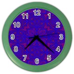 Purple Pilick2 Color Wall Clock