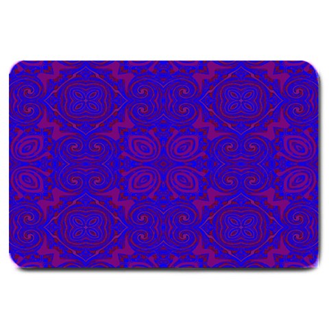 Purple Pilick2 Large Doormat from ArtsNow.com 30 x20  Door Mat