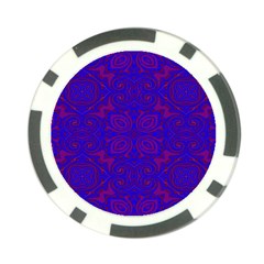 Purple Pilick2 Poker Chip Card Guard from ArtsNow.com Front