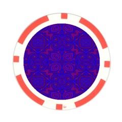 Purple Pilick2 Poker Chip Card Guard from ArtsNow.com Front