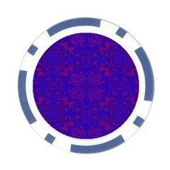 Purple Pilick2 Poker Chip Card Guard from ArtsNow.com Front