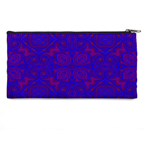 Purple Pilick2 Pencil Case from ArtsNow.com Back
