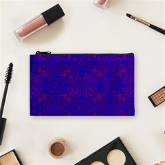 Purple Pilick2 Cosmetic Bag (Small) from ArtsNow.com Front