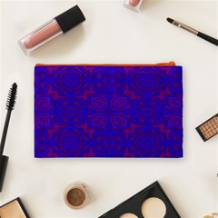 Purple Pilick2 Cosmetic Bag (Medium) from ArtsNow.com Back