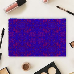 Purple Pilick2 Cosmetic Bag (Large) from ArtsNow.com Front