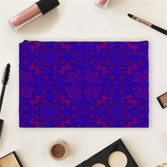 Purple Pilick2 Cosmetic Bag (Large) from ArtsNow.com Front