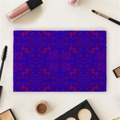Purple Pilick2 Cosmetic Bag (Large) from ArtsNow.com Back