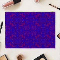 Purple Pilick2 Cosmetic Bag (XL) from ArtsNow.com Back