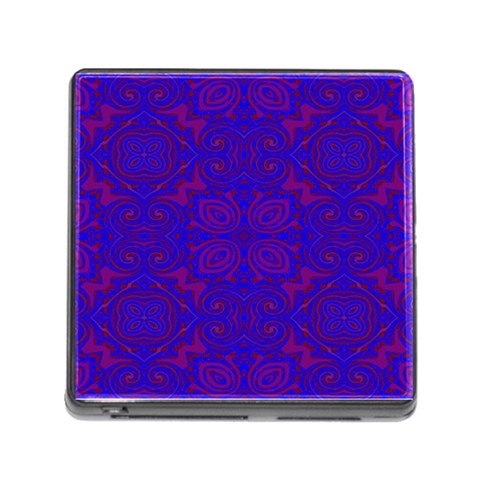 Purple Pilick2 Memory Card Reader (Square) from ArtsNow.com Front
