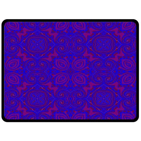Purple Pilick2 Fleece Blanket (Large) from ArtsNow.com 80 x60  Blanket Front