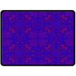 Purple Pilick2 Fleece Blanket (Large)