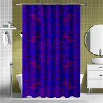 Purple Pilick2 Shower Curtain 48  x 72  (Small)