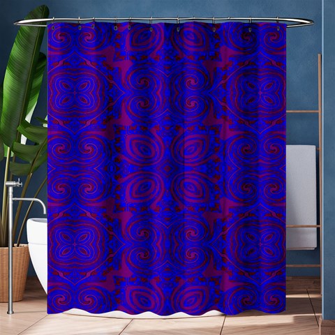 Purple Pilick2 Shower Curtain 60  x 72  (Medium) from ArtsNow.com 60 x72  Curtain